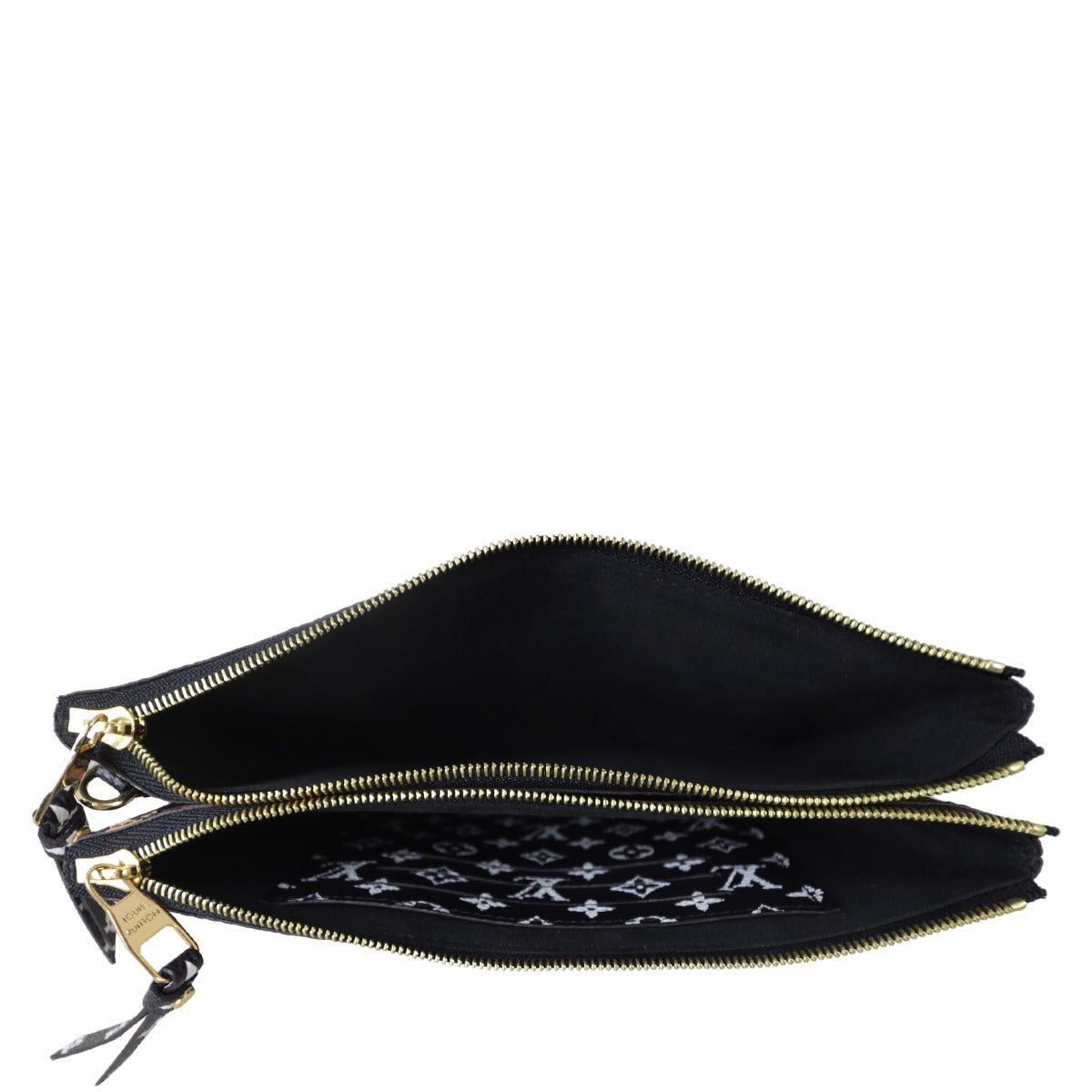 Louis Vuitton Pochette Double Zip Monogram Giant Jungle