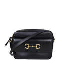 Gucci GG Leather 1955 Horsebit Shoulder Bag Small