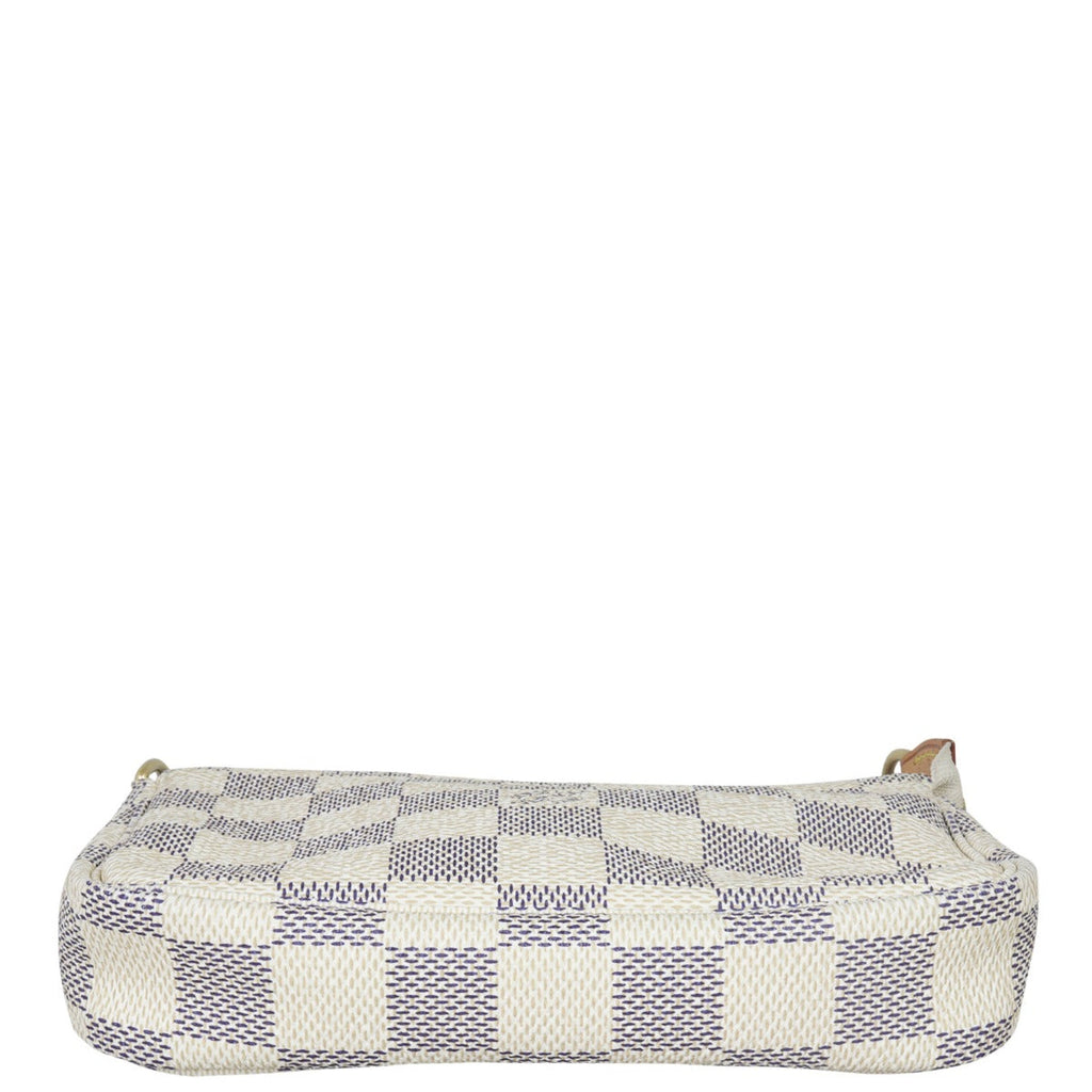 Louis Vuitton Mini Pochette Accessories Damier Azur