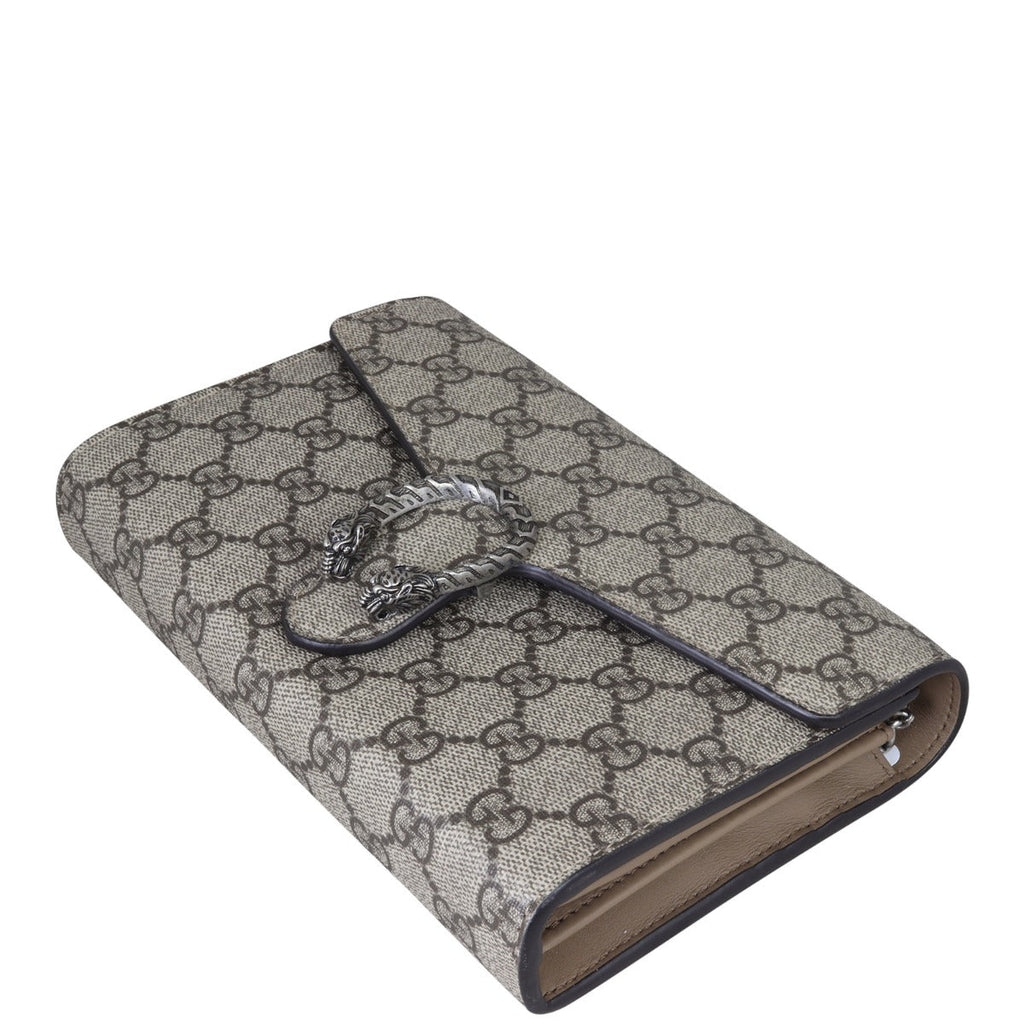 Gucci Dionysus GG Supreme Chain Wallet