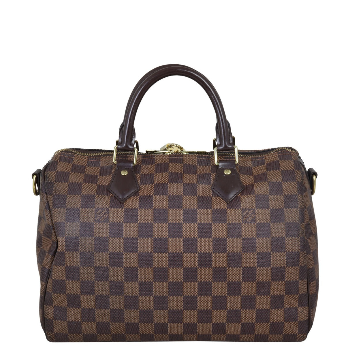 Louis Vuitton Speedy 30 Bandouliere Damier Ebene
