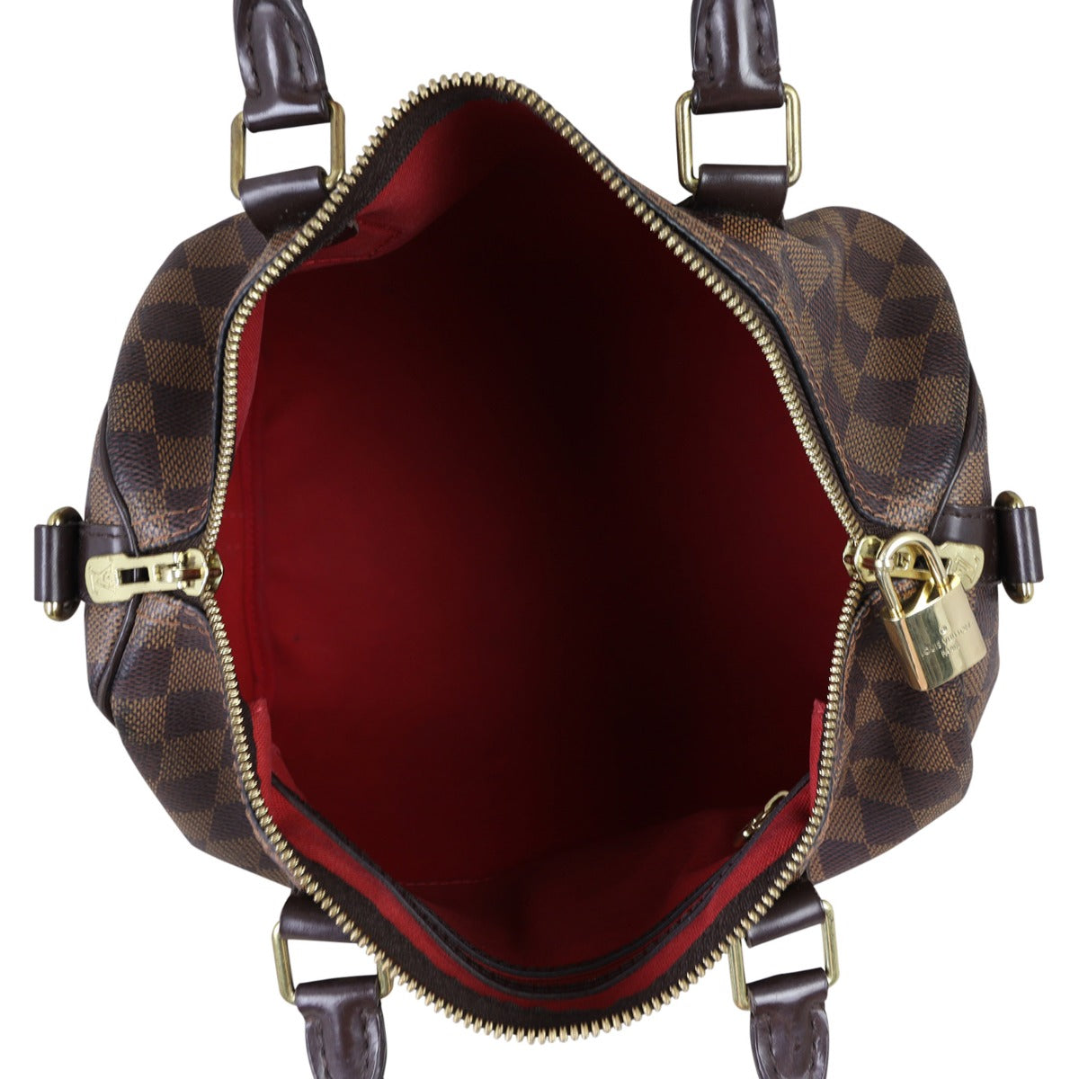 Louis Vuitton Speedy 30 Bandouliere Damier Ebene