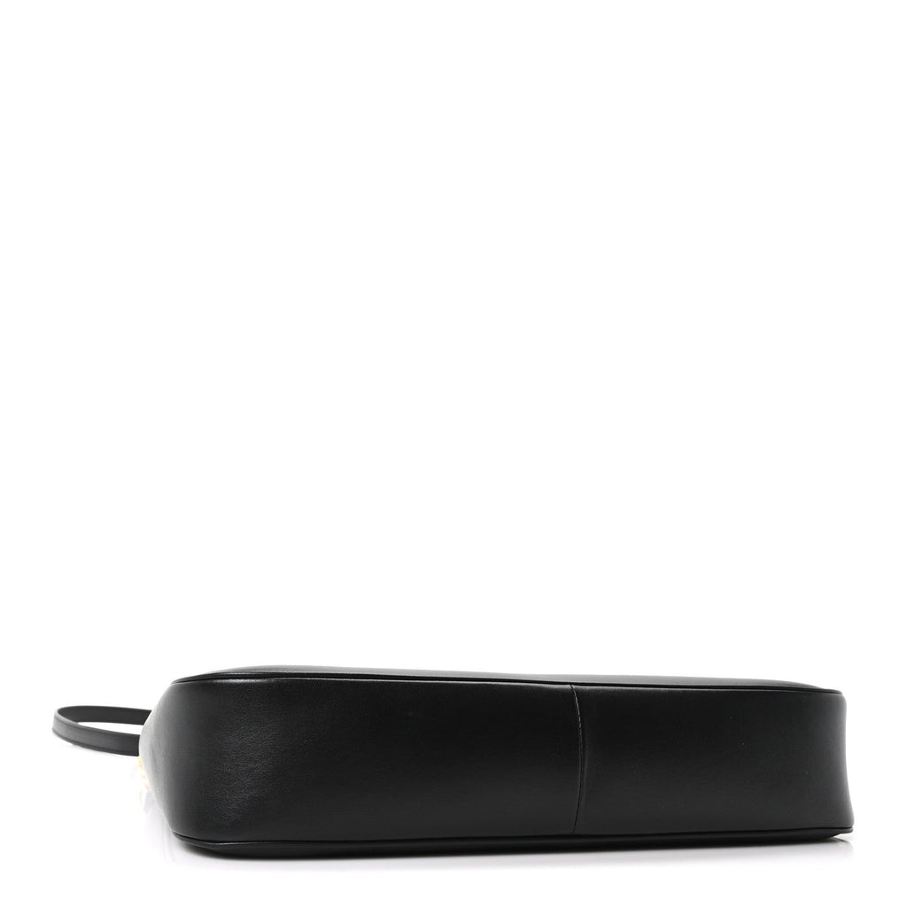 Smooth Calfskin Medium Camille 16 Soft Bag Black