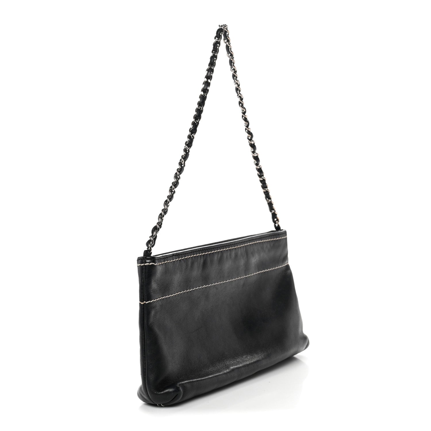 Lambskin Lax Pochette Black