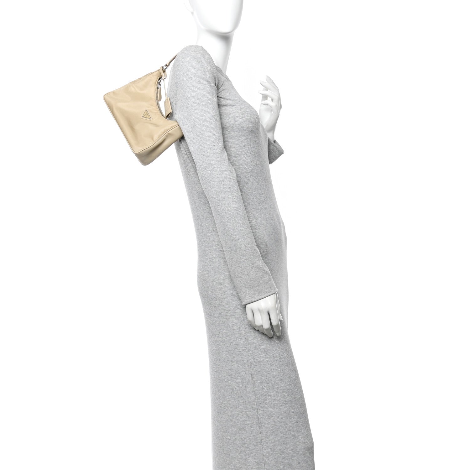 Re-Nylon Saffiano Mini Re-Edition 2005 Bag Deserto