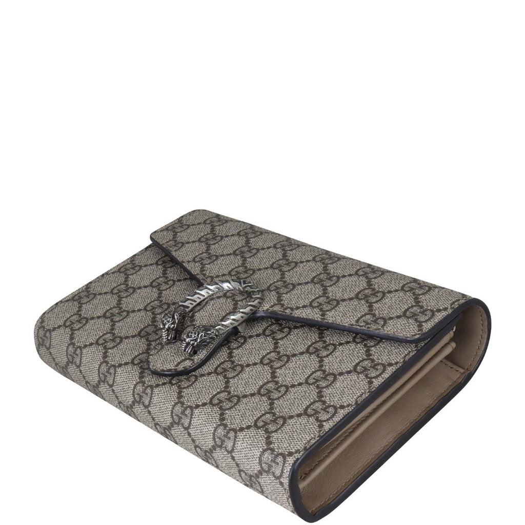 Gucci Dionysus GG Supreme Chain Wallet