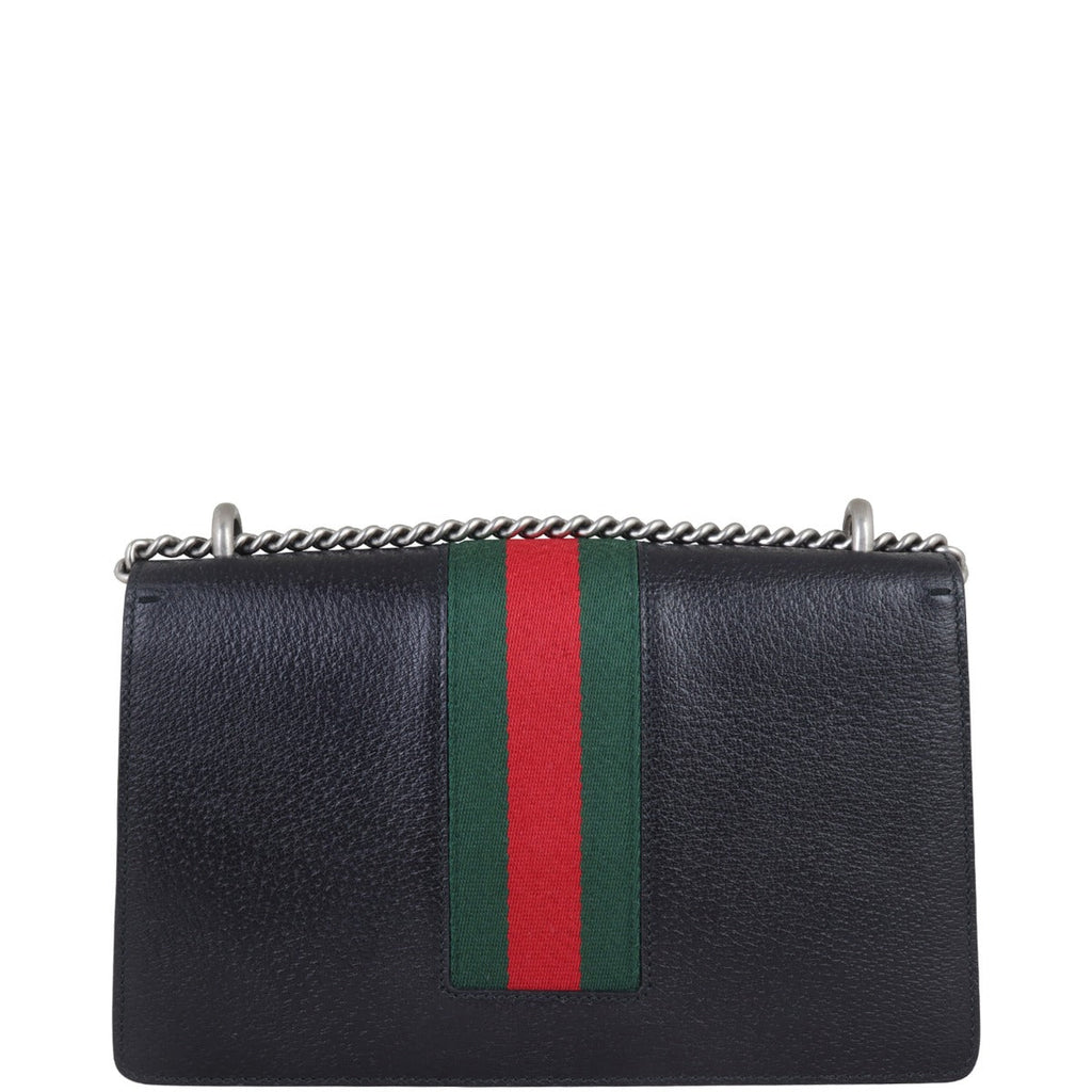 Gucci Dionysus Web Small Leather Shoulder Bag