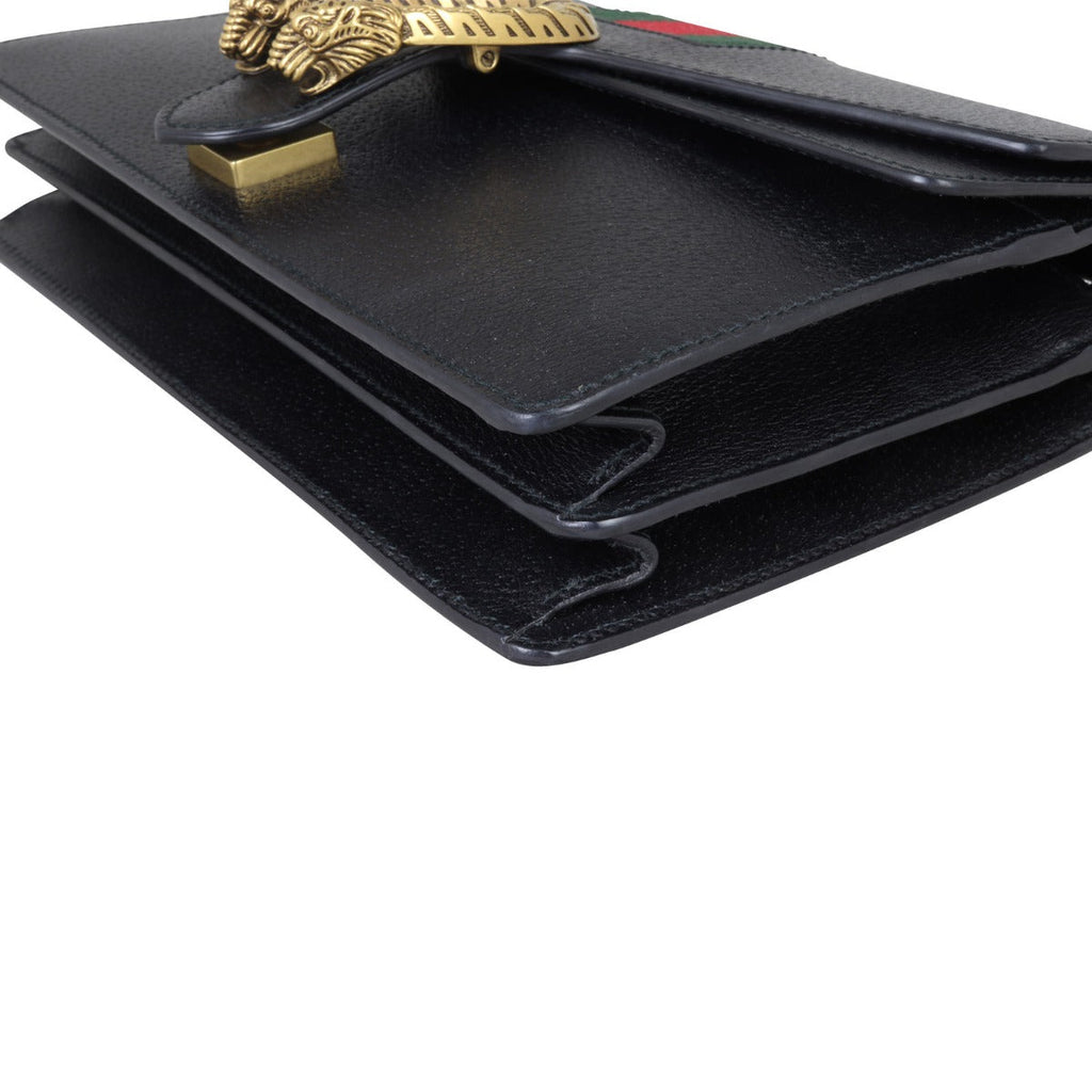 Gucci Dionysus Web Small Leather Shoulder Bag