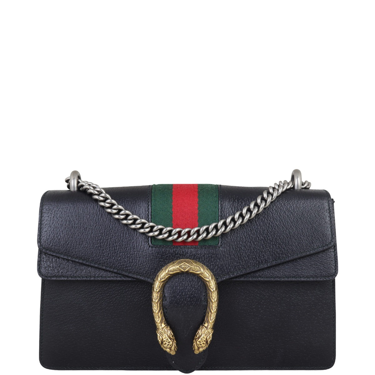Gucci Dionysus Web Small Leather Shoulder Bag