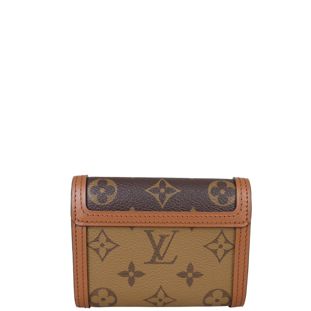 Louis Vuitton Dauphine Compact Wallet Monogram Reverse