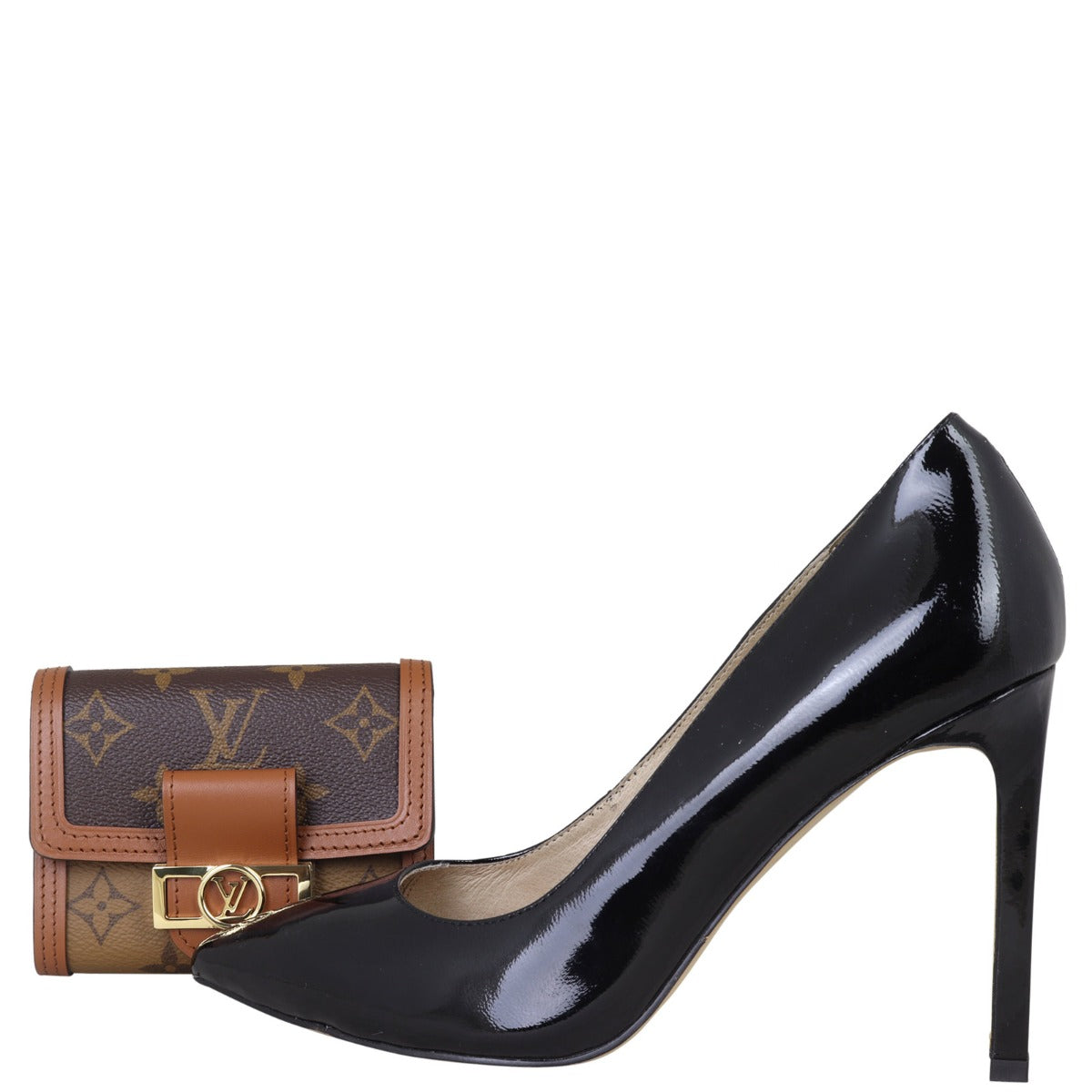 Louis Vuitton Dauphine Compact Wallet Monogram Reverse