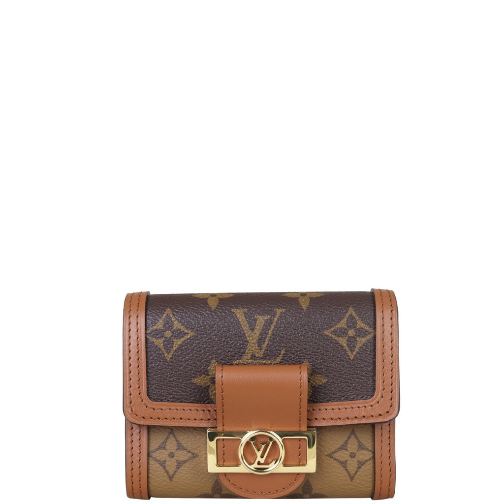 Louis Vuitton Dauphine Compact Wallet Monogram Reverse