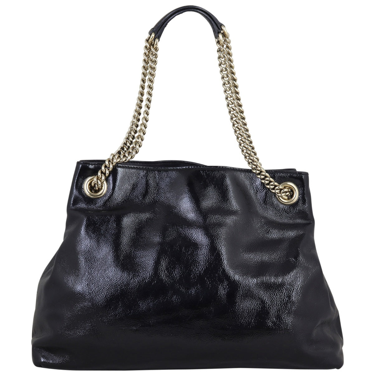 Gucci Soho Chain Shoulder Bag Medium Patent