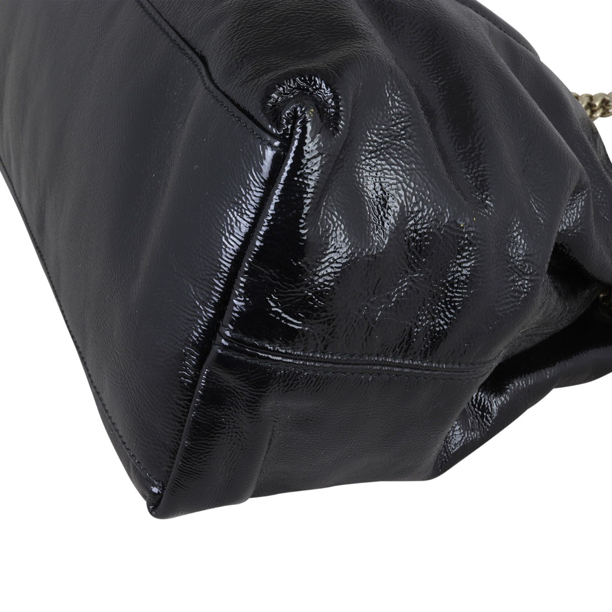 Gucci Soho Chain Shoulder Bag Medium Patent