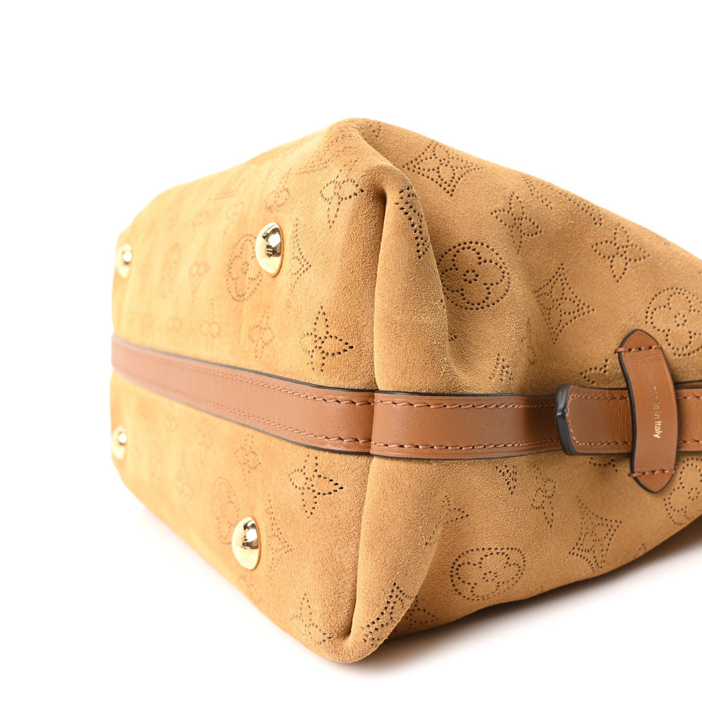 Suede Mahina CarryAll PM Beige