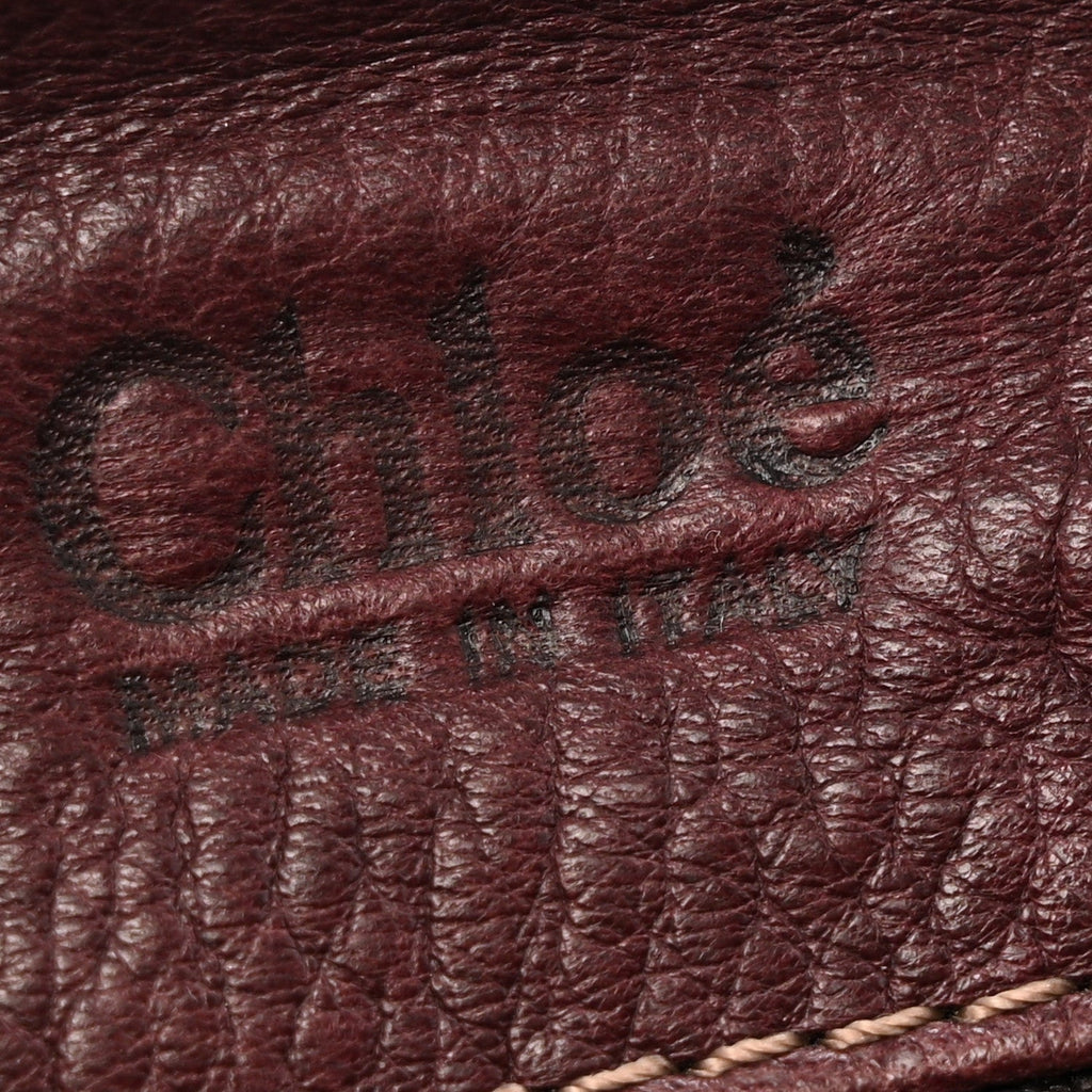 Calfskin Medium Paddington Satchel Chocolate