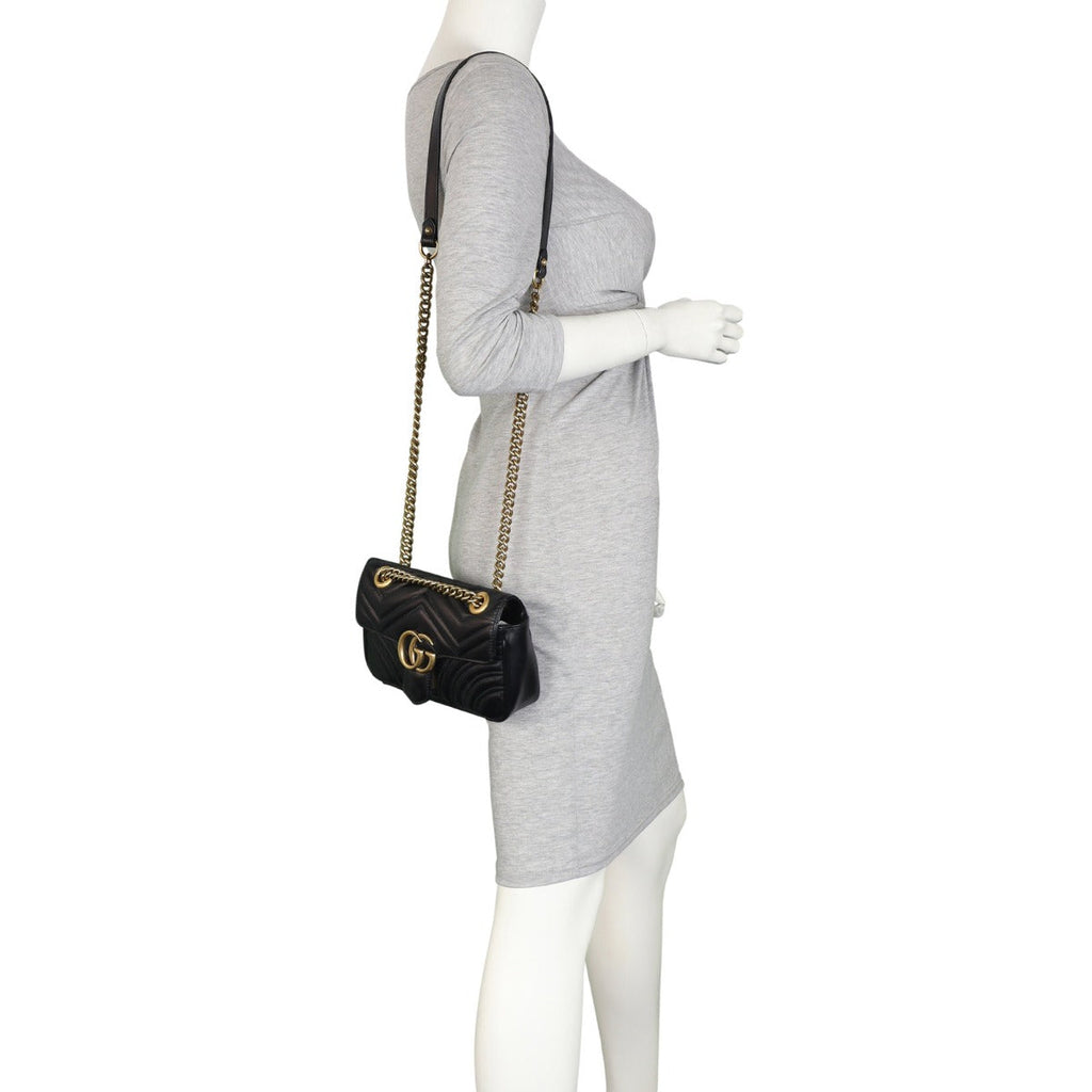 Gucci GG Marmont Matelasse Mini Shoulder Bag