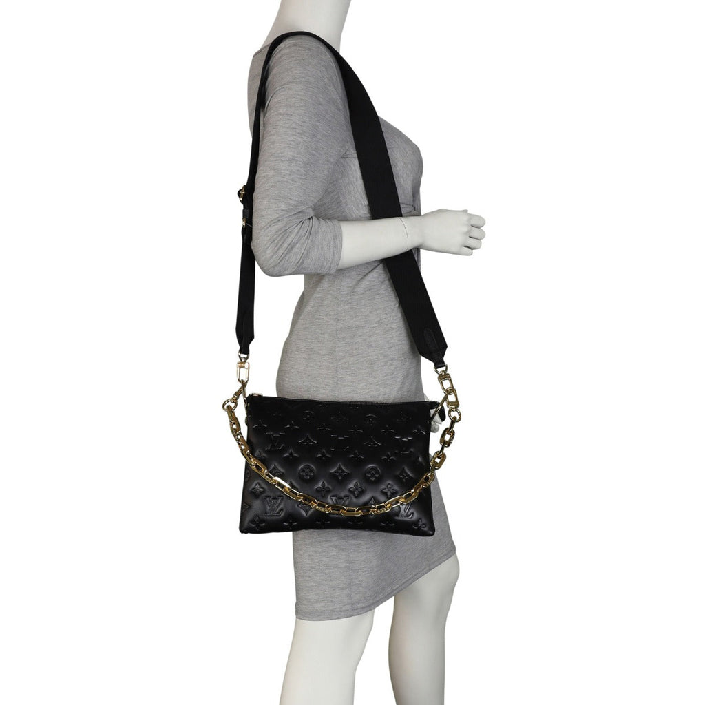 Louis Vuitton Coussin PM Monogram Embossed Lambskin