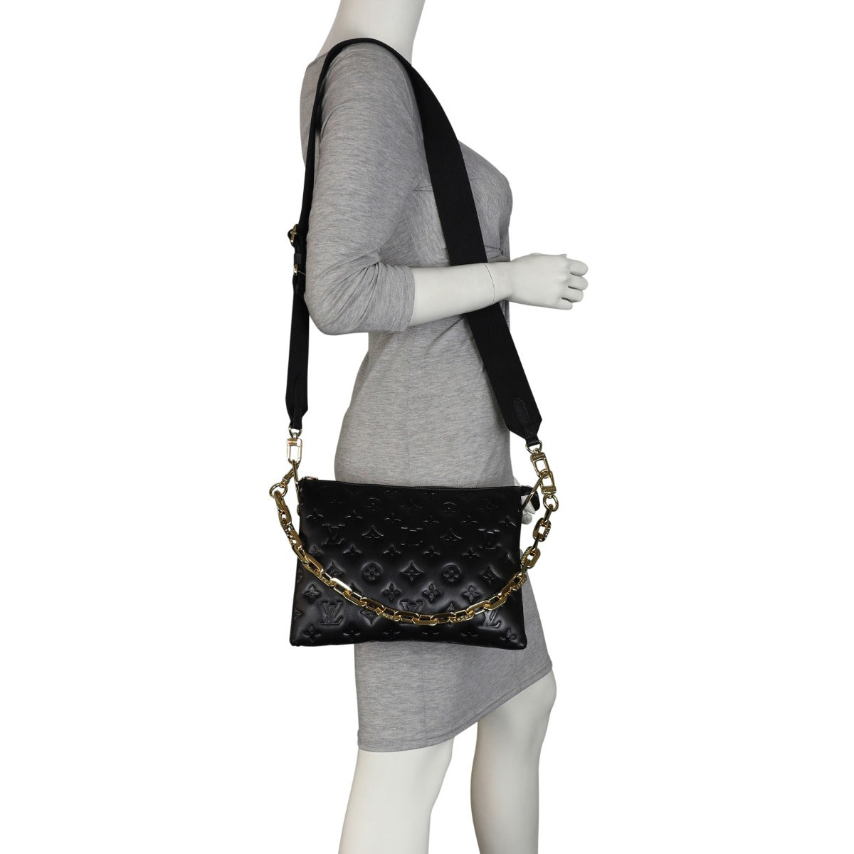 Louis Vuitton Coussin PM Monogram Embossed Lambskin