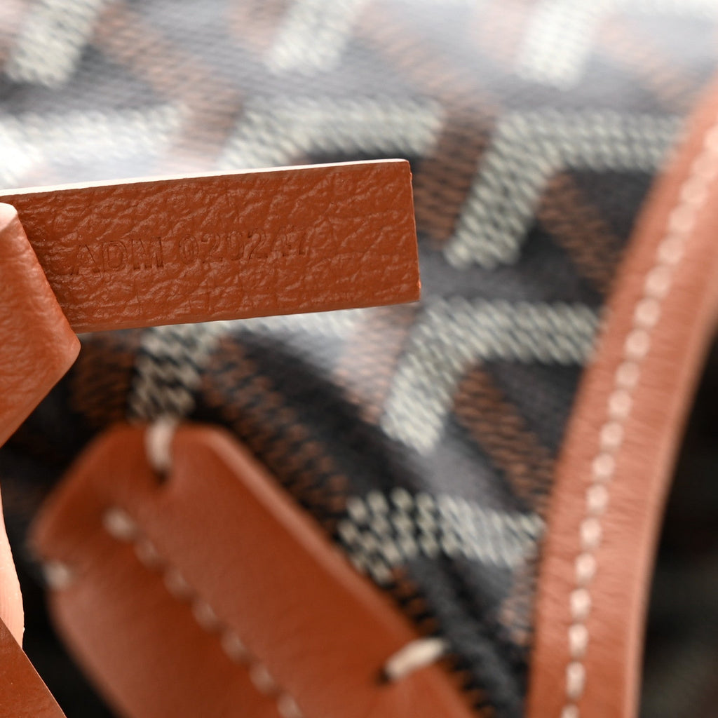 Goyardine Boheme Hobo Black Gold