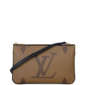 Louis Vuitton Pochette Double Zip Monogram Giant Reverse