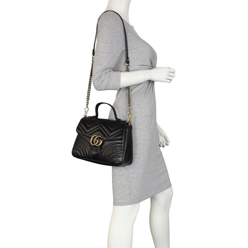 Gucci GG Marmont Top Handle Bag Small
