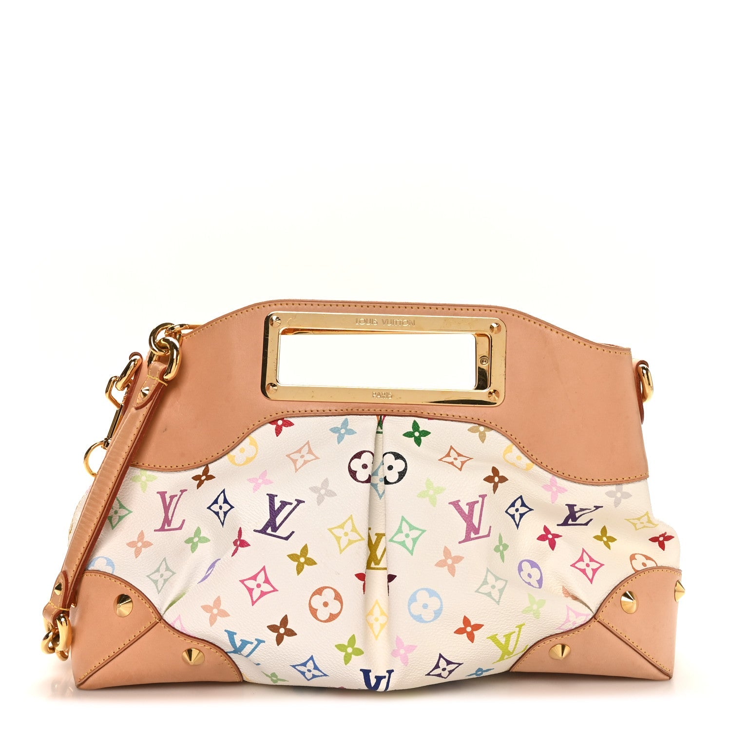 Monogram Multicolor Judy MM White