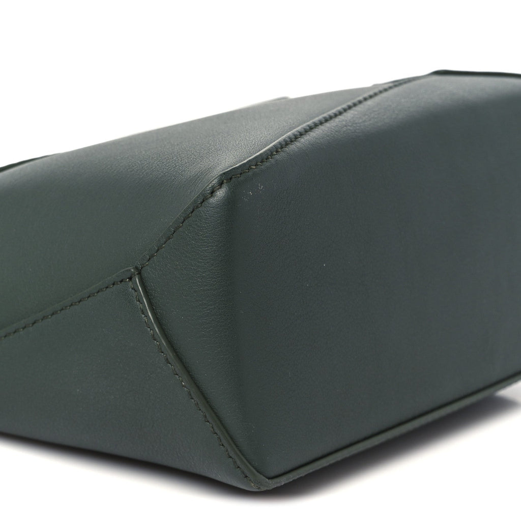 Calfskin Mini Puzzle Edge Bag Vintage Khaki
