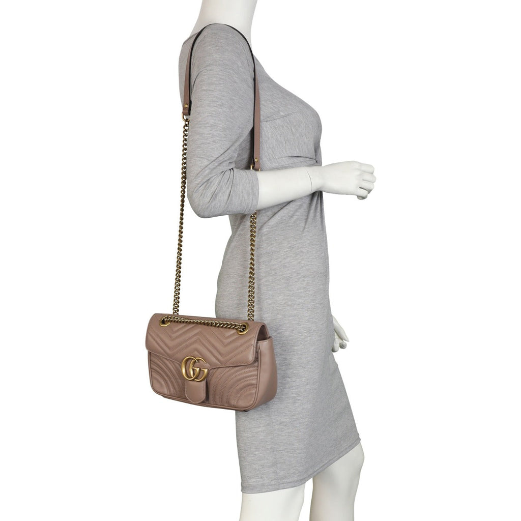 Gucci GG Marmont Matelasse Small Shoulder Bag