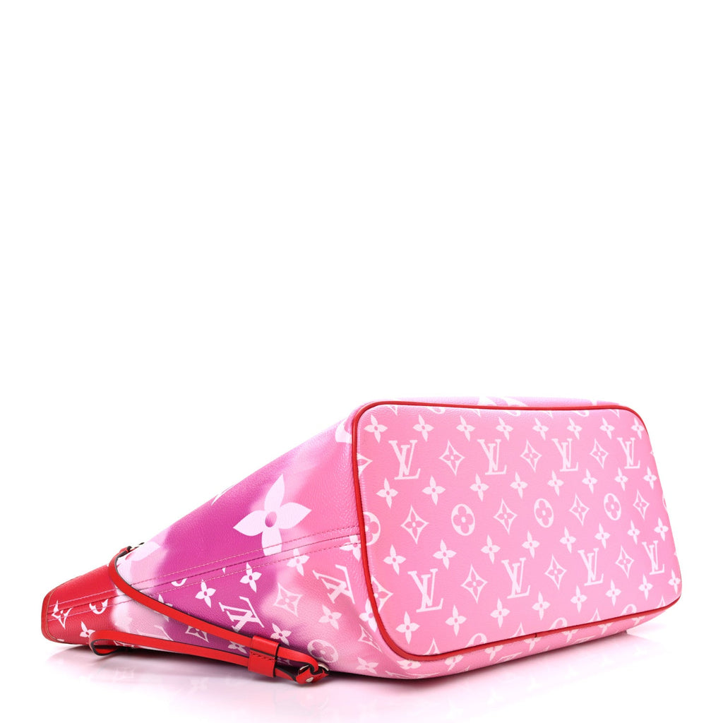 Monogram Escale Neverfull MM Rouge