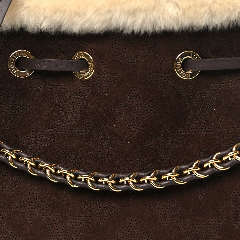 Suede Mahina Shearling Cozygram Bella Chocolate