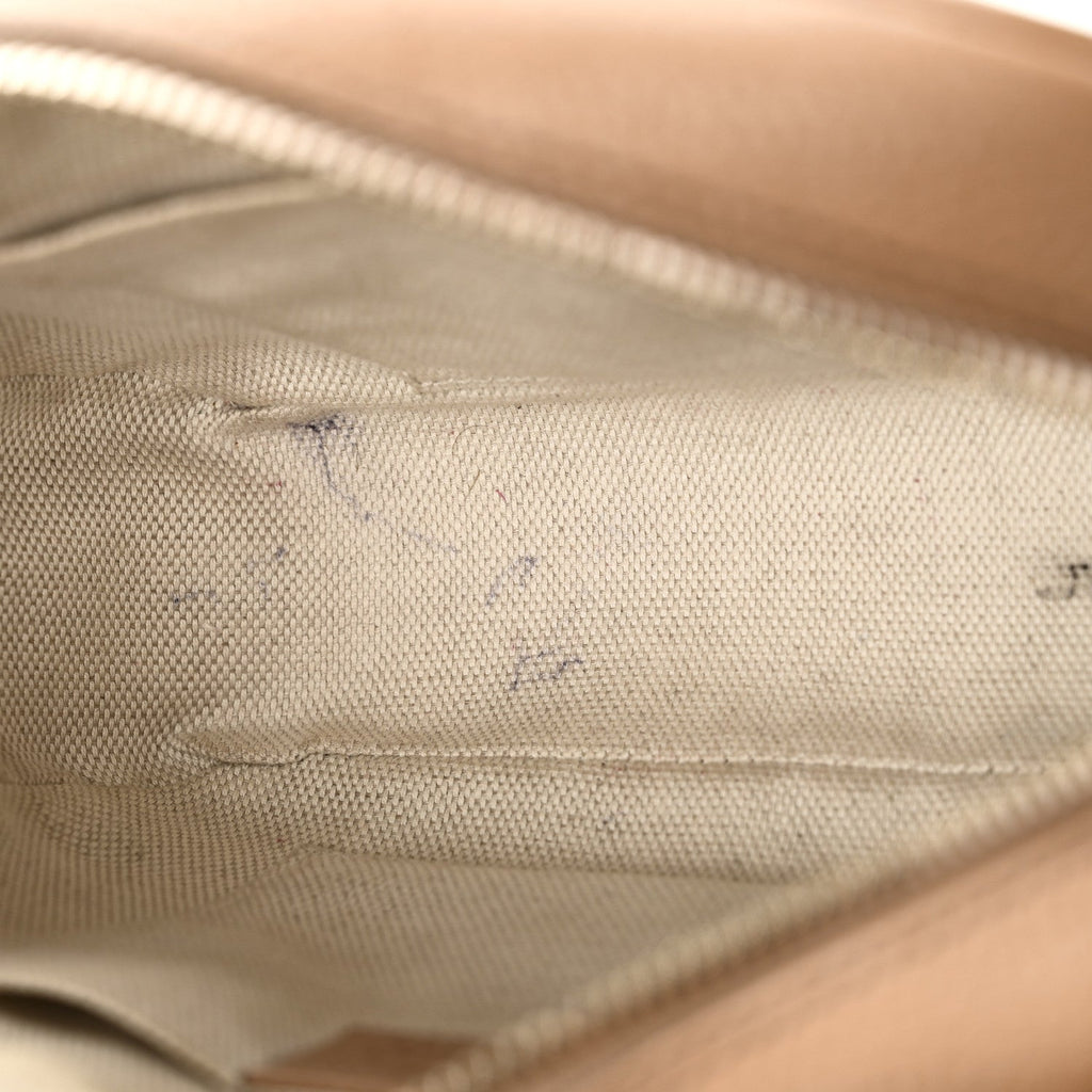 Pebbled Calfskin Small Soho Disco Bag Camelia