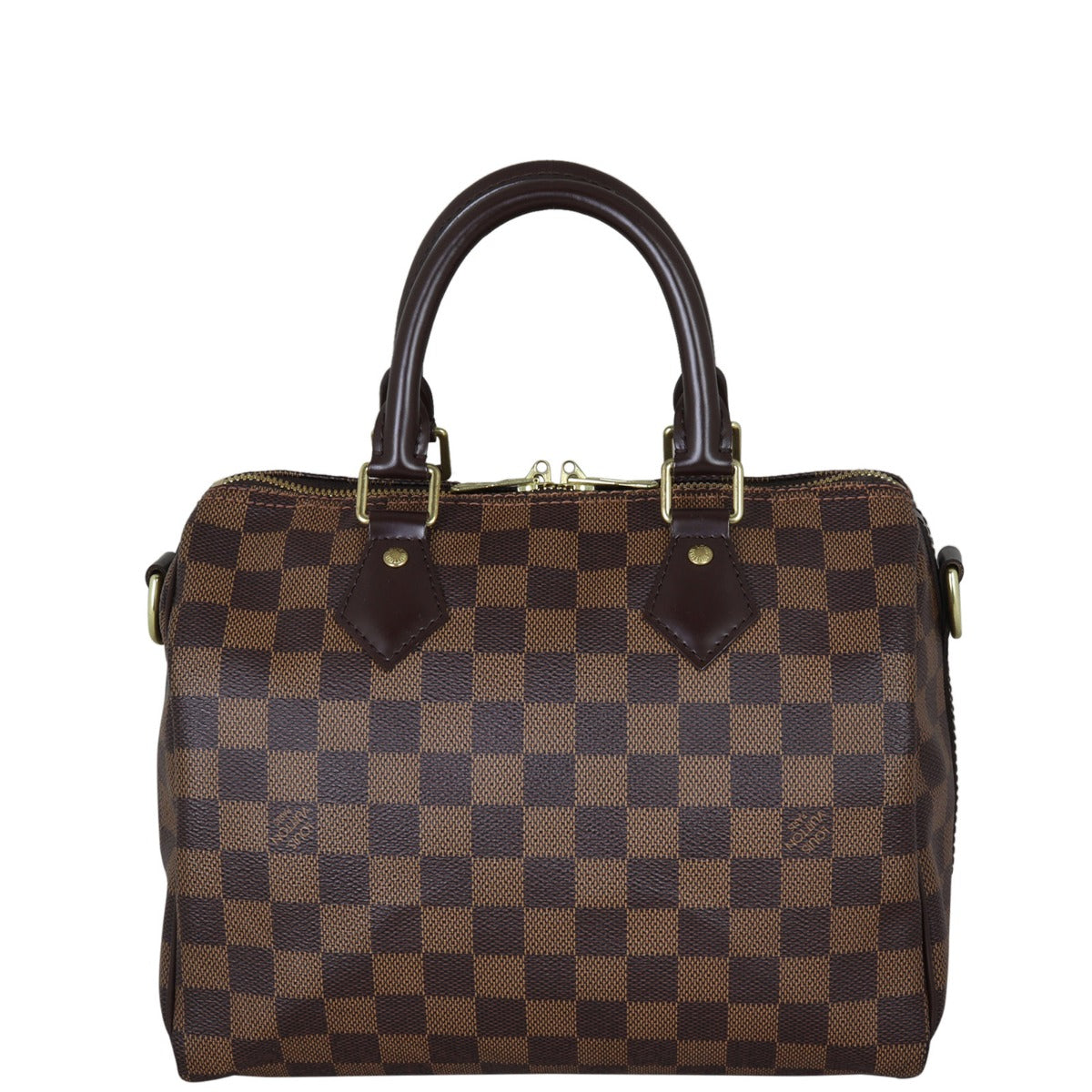 Louis Vuitton Speedy 25 Bandouliere Damier Ebene