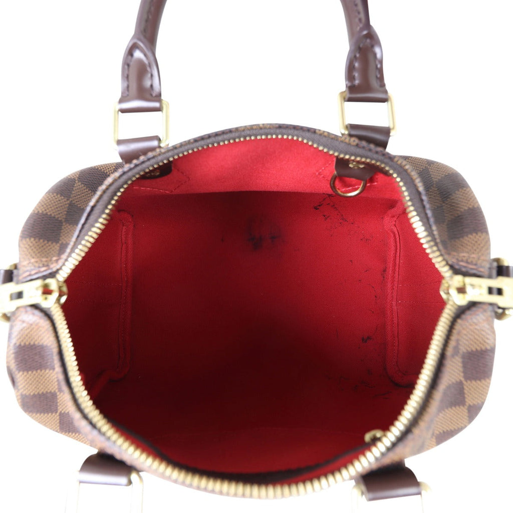 Louis Vuitton Speedy 25 Bandouliere Damier Ebene