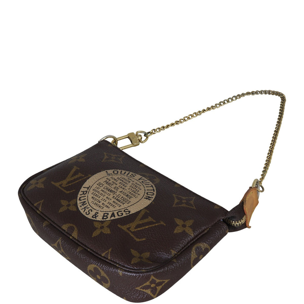 Louis Vuitton Mini Pochette Accessoires Monogram Trunks & Bags