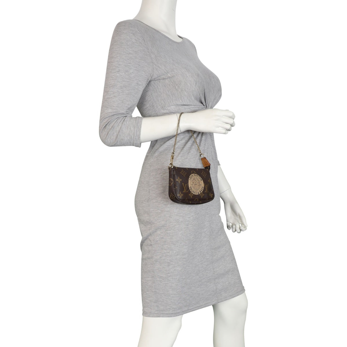 Louis Vuitton Mini Pochette Accessoires Monogram Trunks & Bags