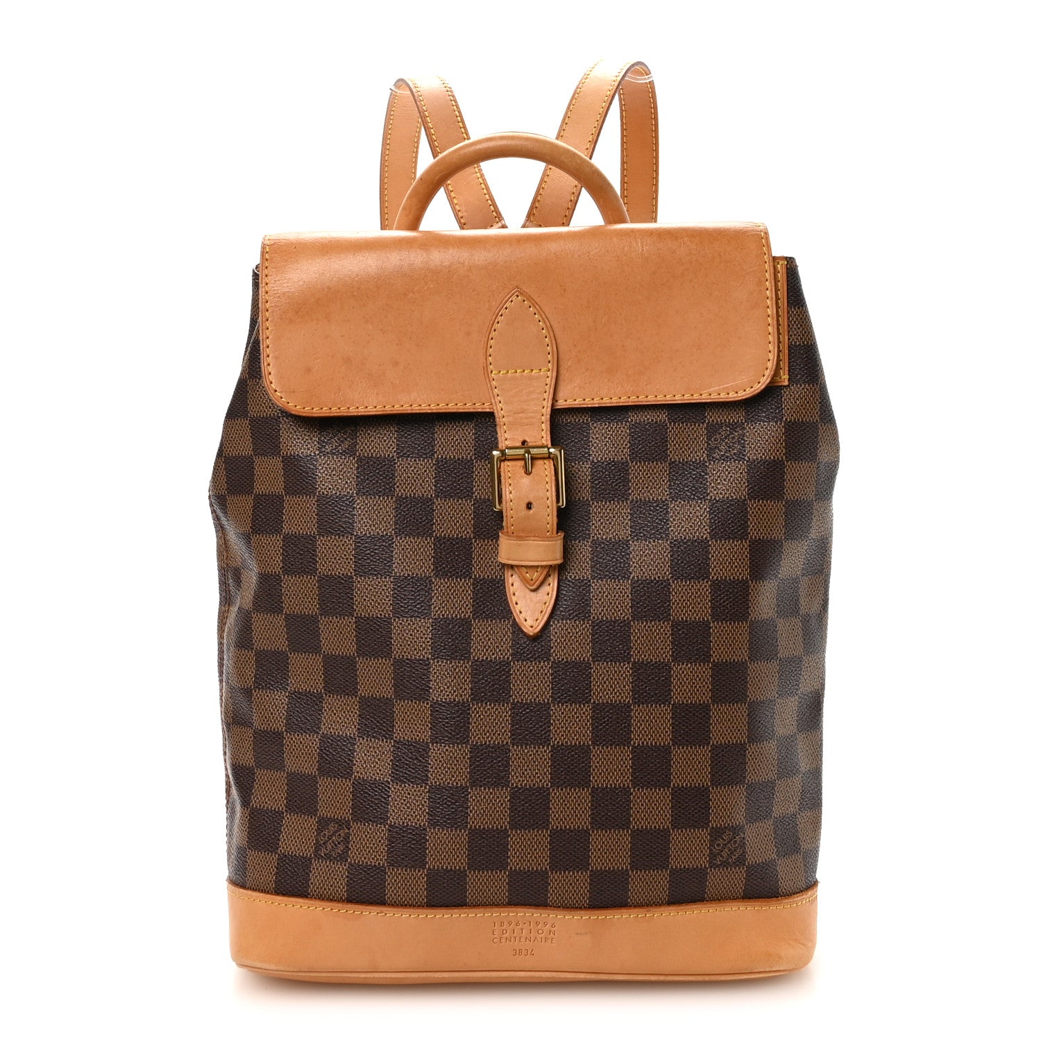 Damier Ebene Soho Centenaire Backpack