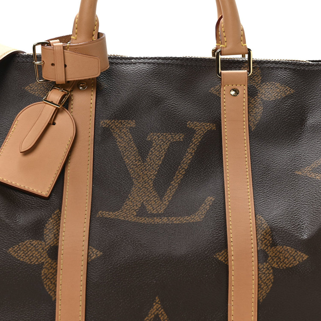 Reverse Monogram Giant Keepall Bandouliere 50