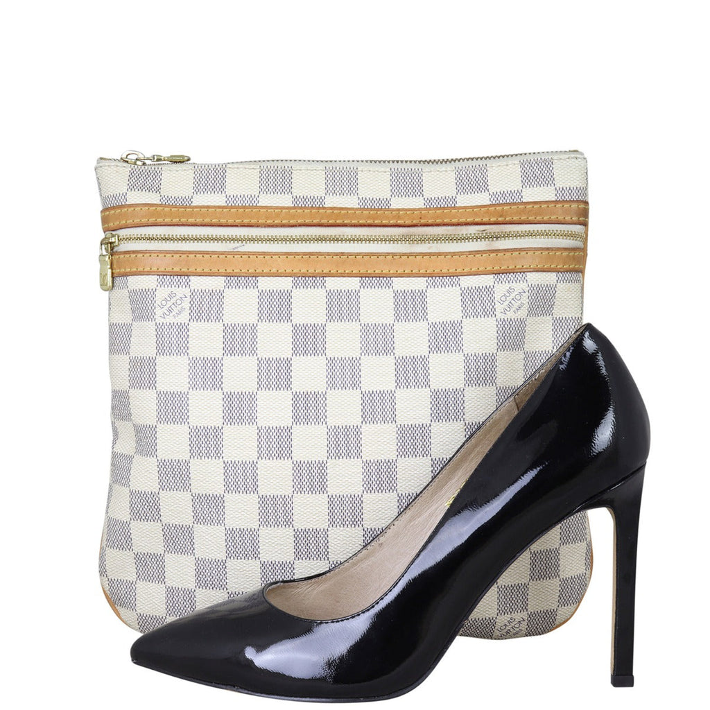 Louis Vuitton Pochette Bosphore Crossbody Damier Azur