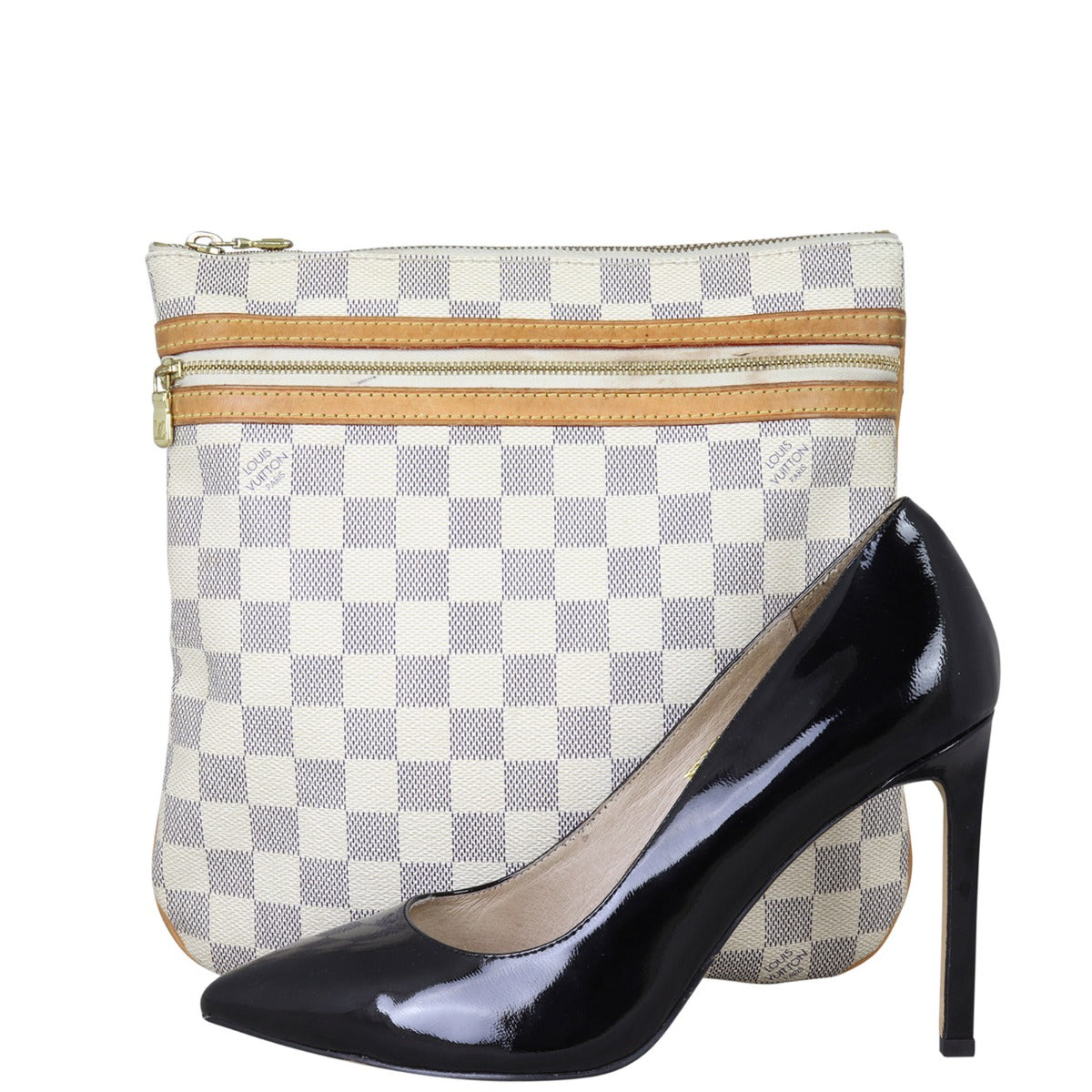 Louis Vuitton Pochette Bosphore Crossbody Damier Azur