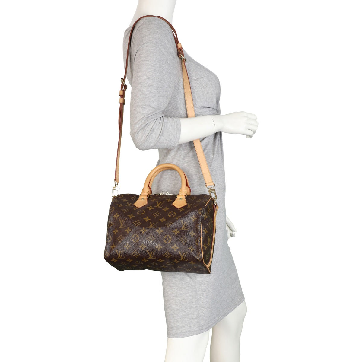 Louis Vuitton Speedy 25 Bandouliere Monogram
