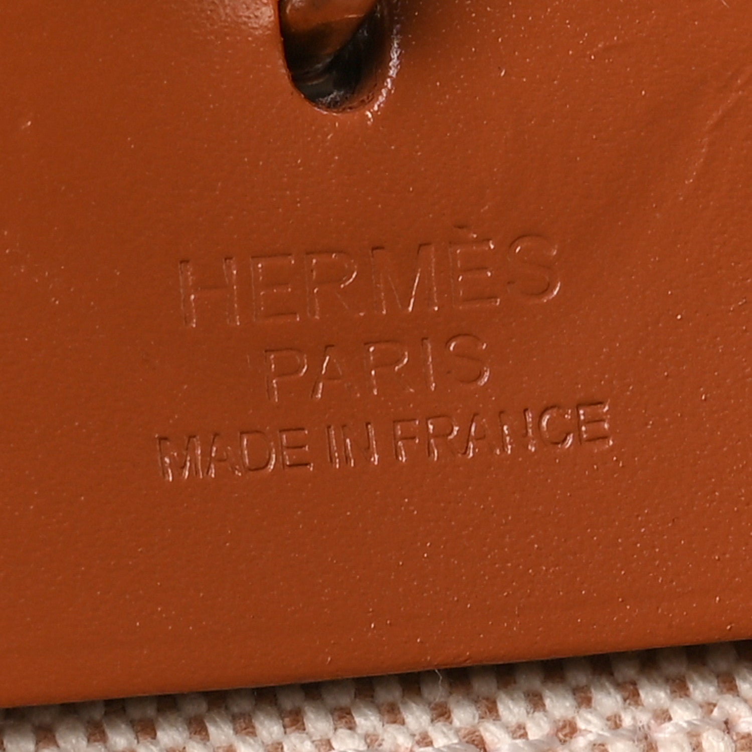 Toile H Berline Vache Hunter Herbag Zip 31 PM Orange Mecano Fauve