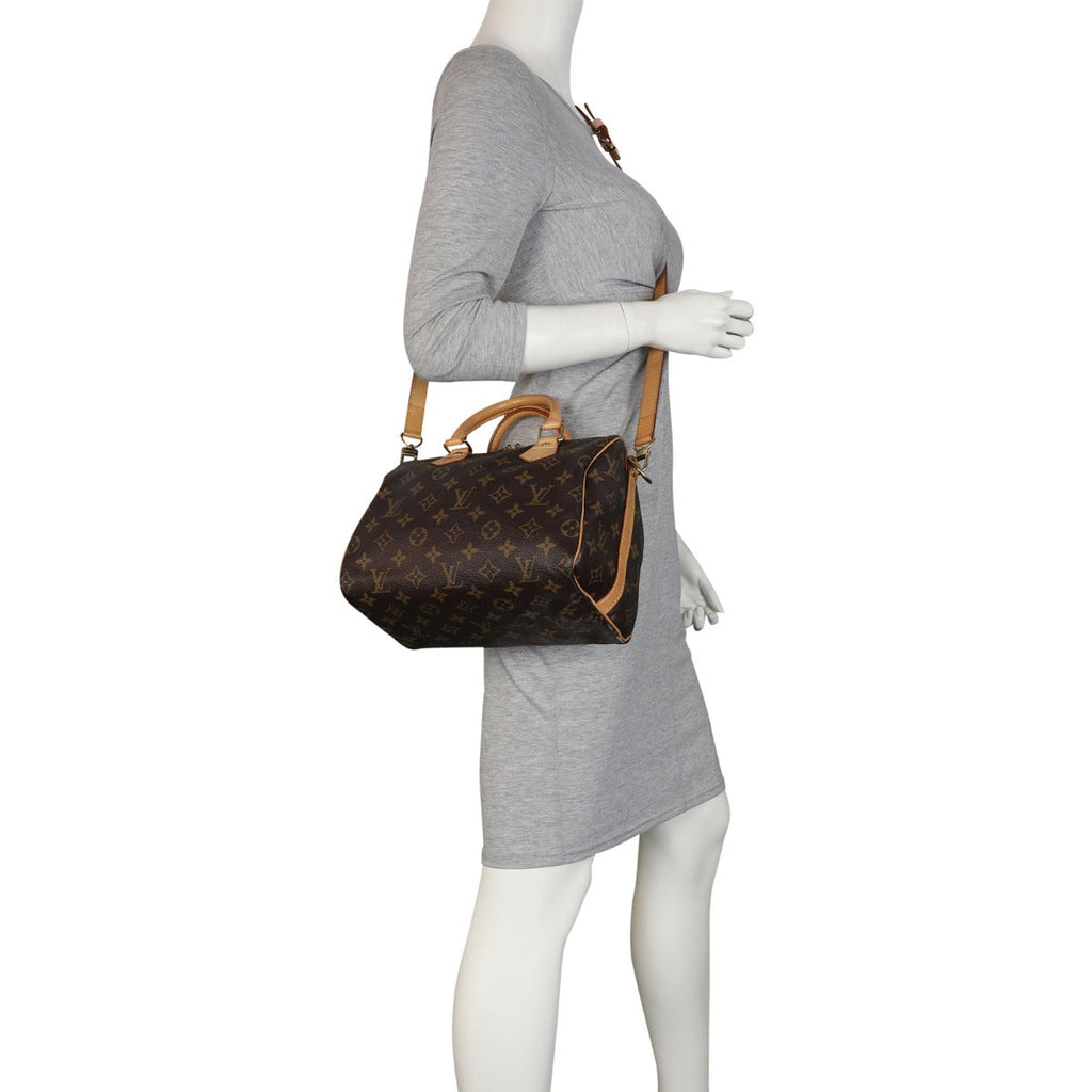 Louis Vuitton Speedy 25 Bandouliere Monogram