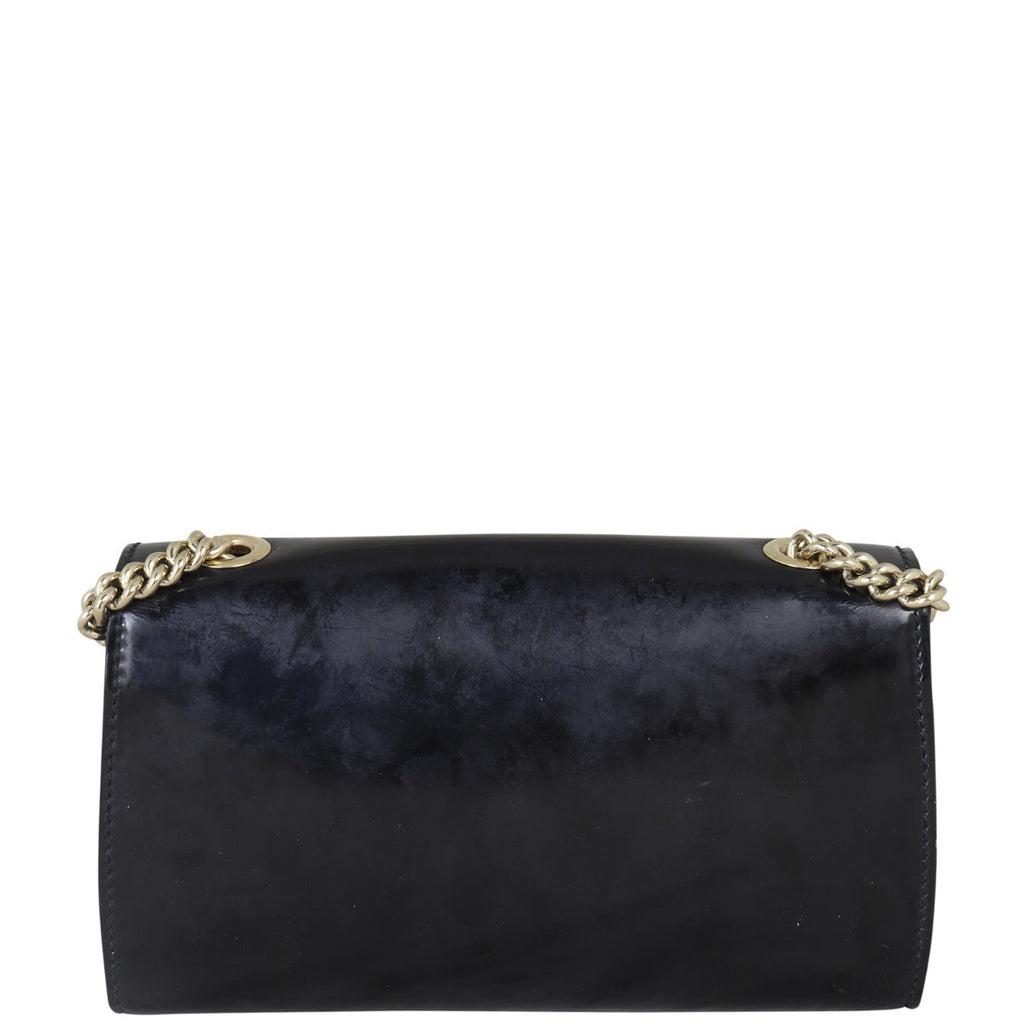 Gucci Emily Patent Mini Chain Shoulder Bag