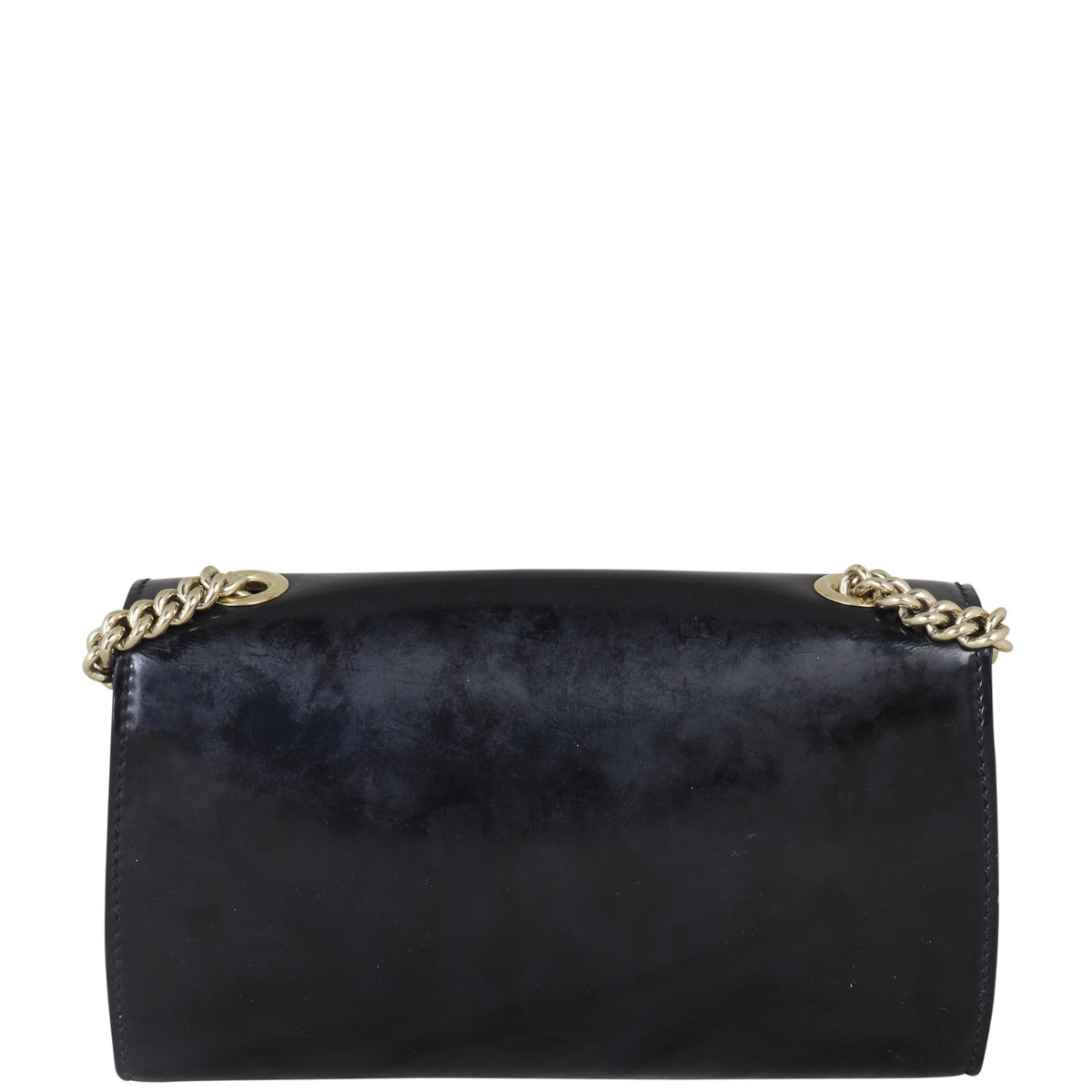 Gucci Emily Patent Mini Chain Shoulder Bag