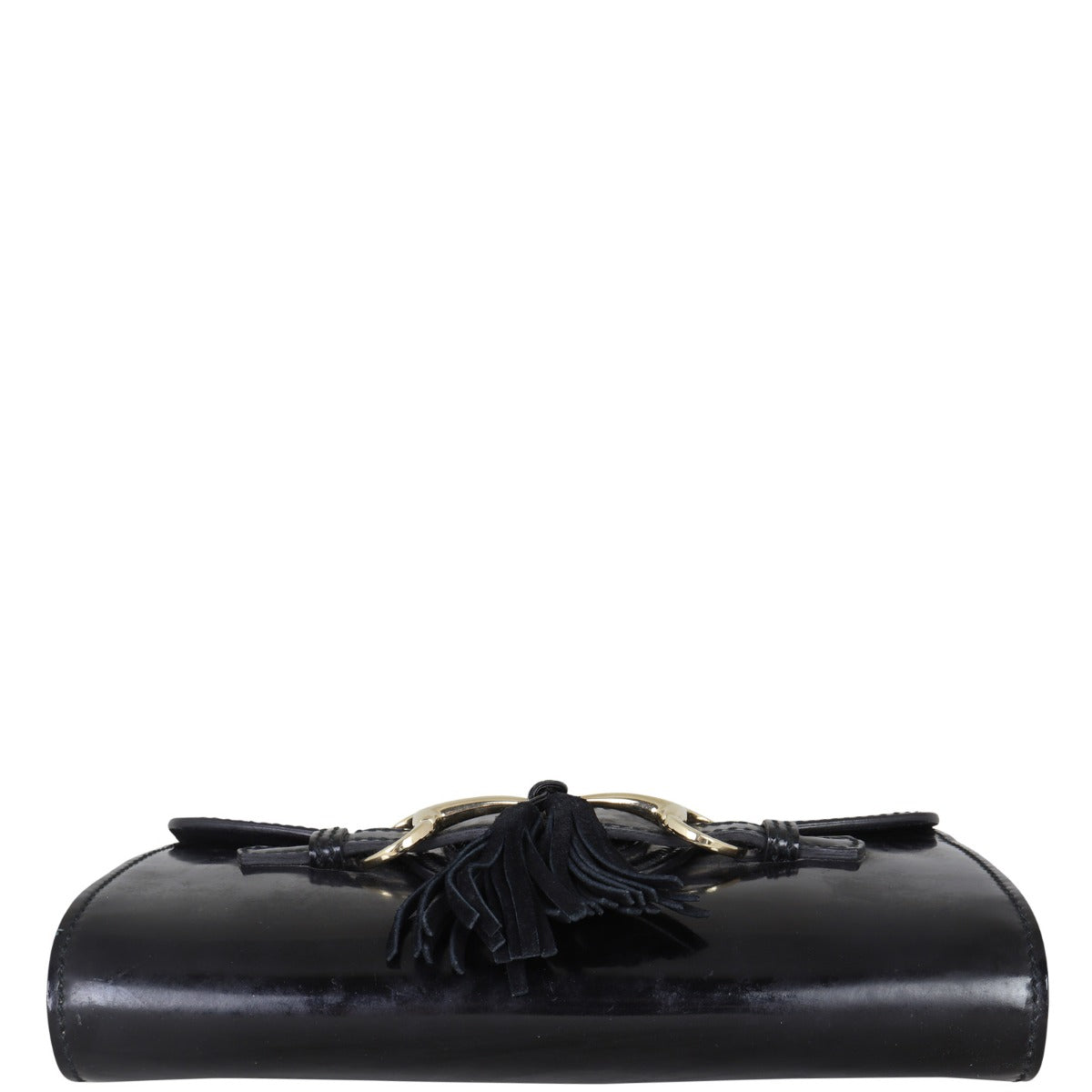 Gucci Emily Patent Mini Chain Shoulder Bag