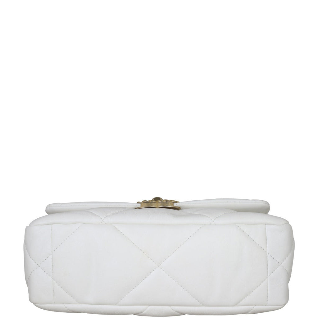 Chanel 19 Flap Bag Medium | White