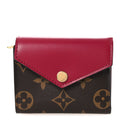 Monogram Zoe Wallet Fuchsia