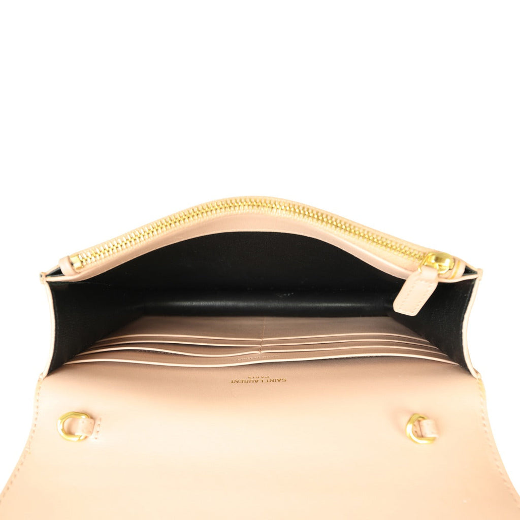 Saint Laurent Kate Tassel Chain Wallet