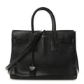 Calfskin Small Sac De Jour Black